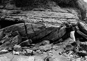 Angular: Triassic and Devonian rocks