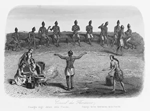 Tribesmen: Tribe in Florida drinking cassine