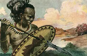 Tribesman: Tribesman with Spear