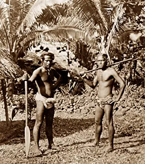 Tribesmen: Tribesmen, Pago Pago, American Samoa, Victorian period