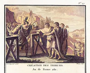 Propose: Tribunes of the People created in Ancient Rome