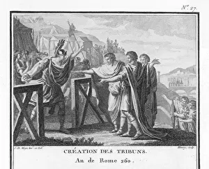 Propose: Tribunes of the People created in Ancient Rome