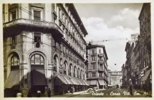 Corso: Trieste, Italy - Corso Vittorio Emanuele III