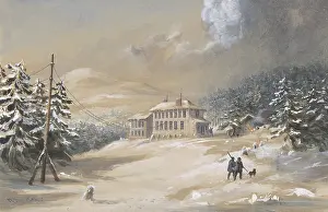 Telegraphic: Trinity Bay, Newfoundland, Exterior View of the