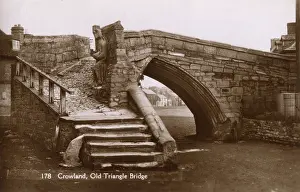 Crowland: Trinity Bridge, Crowland, Lincolnshire