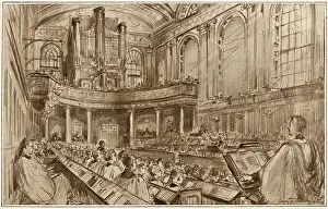 Sep25: Trinity College, Dublin - divine service in college chapel