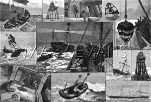 Relieving: Trinity House Light-ships and Light-houses 1882