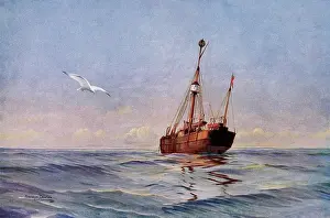 Lightship: Trinity House Lightship, early 20th century