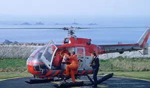 Sennen: Trinity House Service Helicopter of Sennen