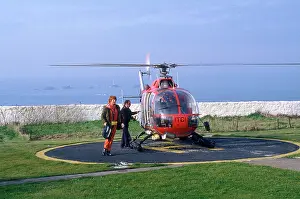 Sennen: Trinity House Service Helicopter of Sennen