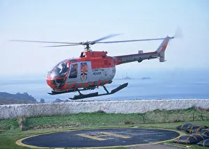 Sennen: Trinity House Service Helicopter of Sennen