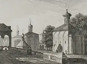 Lavra: Trinity Monastery. Interior view. Russian Orthodox Church