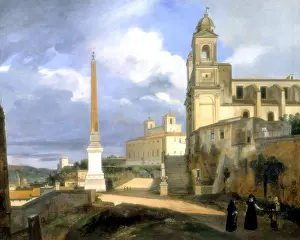 1808: The Trinity of the Mounts and the Medicis villa