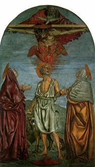 1455: Trinity with Saints Jerome, Paula, and Eustochium