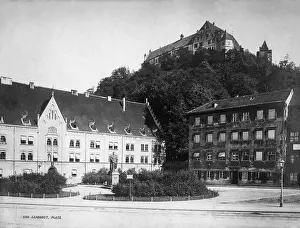 Ducal: Trinity Square in Landshut, 1904