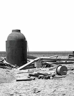Cylinder: Trinity Test Site, Manhattan Project, Jumbo, 1945