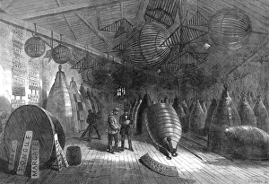 Markers: The Trinity Wharf Buoy Store, Blackwall, 1868