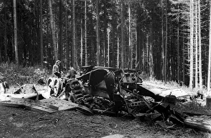 Weltkrieg: Trip to the Harz Mountains 1948