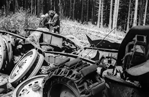 Weltkrieg: Trip to the Harz Mountains 1948