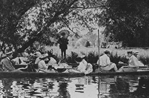 Spree: Trip to the Spree, around 1900