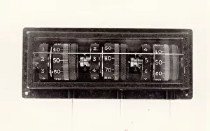 Indicator: Triple control position indicator