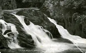 Triple: Triple Spout Falls, Ingleton, Yorkshire