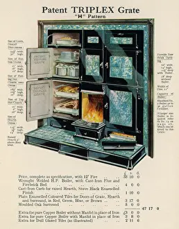 Grates: TRIPLEX GRATE 1929