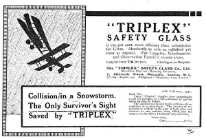 Triplex: Triplex Safety Glass For Aircraft