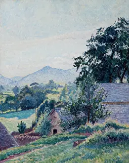 Lucien: Trippleton Farm, by Lucien Pissarro