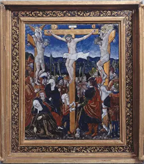 1530: Triptych of the Crucifixion