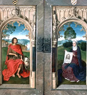 Triptych: Triptych of Jan Florain Artist: Hans Memling