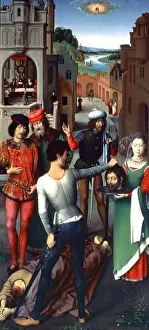 Triptych: Triptych of St John the Baptist and St John the
