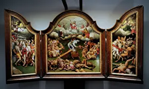 Triptych: Triptych with the Triumph of Death and the Last Judgement by