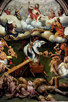 Triptych: Triptych with the Triumph of Death and the Last Judgement by