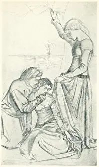 Chivalric: Tristram And Iseult On The Ship
