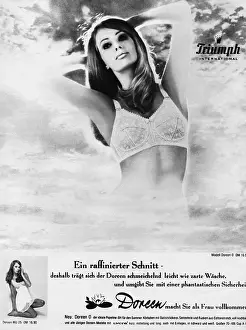 Underclothes: Triumph bra Doreen, circa 1965