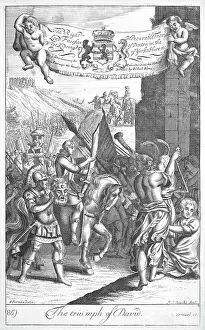 Reuben Luke Collection: The triumph of David