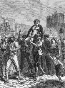 Borne: The triumph of Marat - 1793