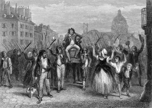 Borne: TRIUMPH OF MARAT 1793