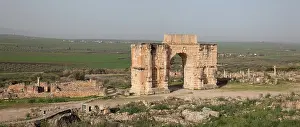 Domna: Triumphal Arch of Caracalla, Volubilis, Meknes-Tafilalet
