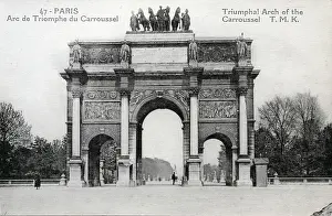 Unattributed: Triumphal Arch of the Carrousel
