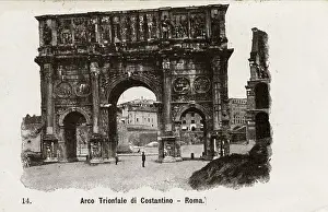 Apr18: Triumphal Arch of Constantine - Rome