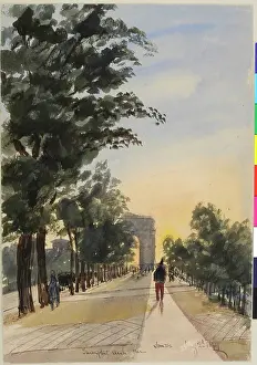 Triumphal: Triumphal Arch, Paris Champs-Elyse_aes