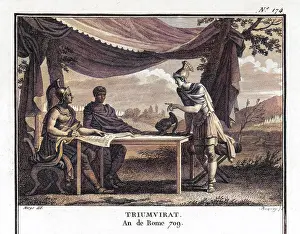 Triumvirate: THE TRIUMVIRATE 43 BC