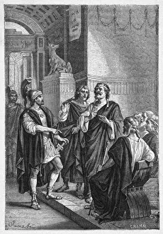 Breaks: TRIUMVIRATE QUARREL