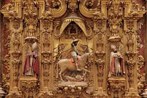 Zebedee: Triunfo de Santiago altarpiece, Cathedral of the