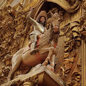 Zebedee: Triunfo de Santiago altarpiece, Cathedral of the