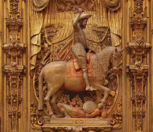 Zebedee: Triunfo de Santiago altarpiece, Cathedral of the
