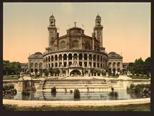 Universel: The Trocadero, Exposition Universal, 1900, Paris, France
