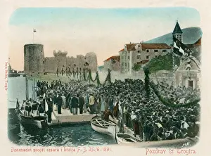 Trogir: Trogir - Visit of Franz Joseph